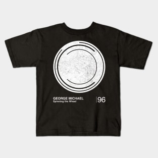 Spinning The Wheel / Minimalist Style Graphic Fan Artwork Kids T-Shirt